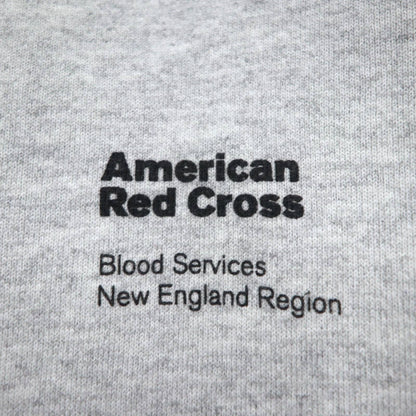 Lee 90年代 Ultraweight スウェット L グレー 裏起毛 US企業 赤十字 American Red Cross 刺繍 メキシコ製