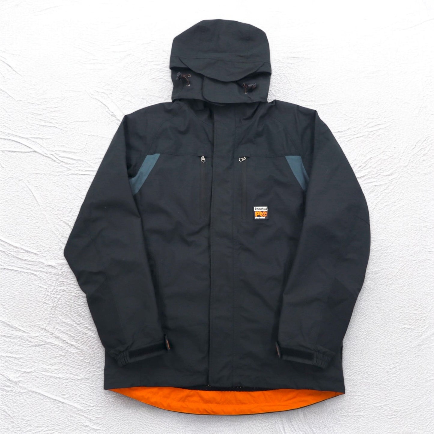 Timberland 00年代 PRO SERIES ゴアテックス GORE-TEX マウンテンパーカー L 防水 ダブルジップ ジップインジップ搭載 フード着脱式