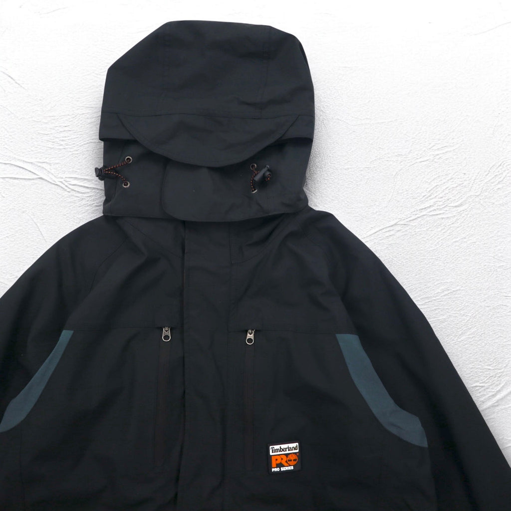 Timberland 00年代 PRO SERIES ゴアテックス GORE-TEX マウンテンパーカー L 防水 ダブルジップ ジップインジップ搭載 フード着脱式