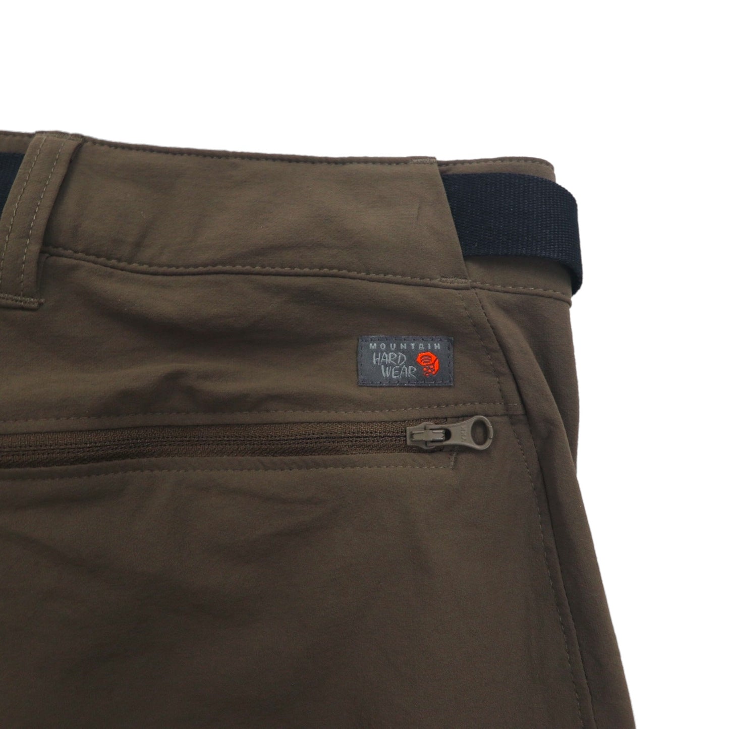 MOUNTAIN HARDWEAR チョックストンハイクパンツ アウトドア クライミングパンツ M ブラウン ナイロン ストレッチ OM0304