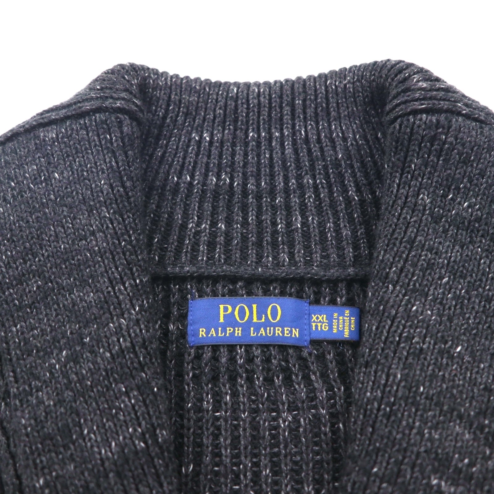 Polo Ralph Lauren ショールカラー ローゲージ ニット カーディガン 2XL ビッグサイズ