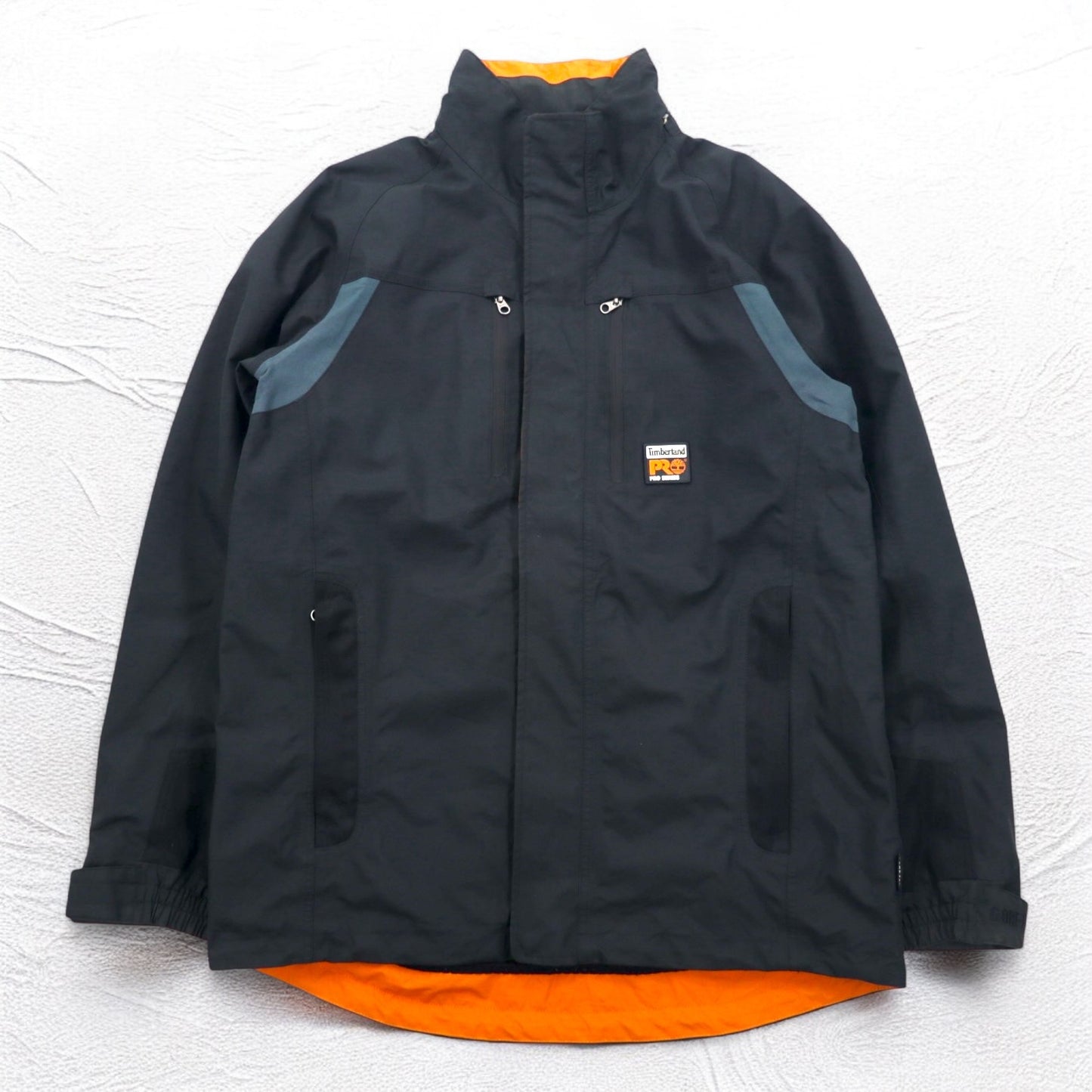 Timberland 00年代 PRO SERIES ゴアテックス GORE-TEX マウンテンパーカー L 防水 ダブルジップ ジップインジップ搭載 フード着脱式