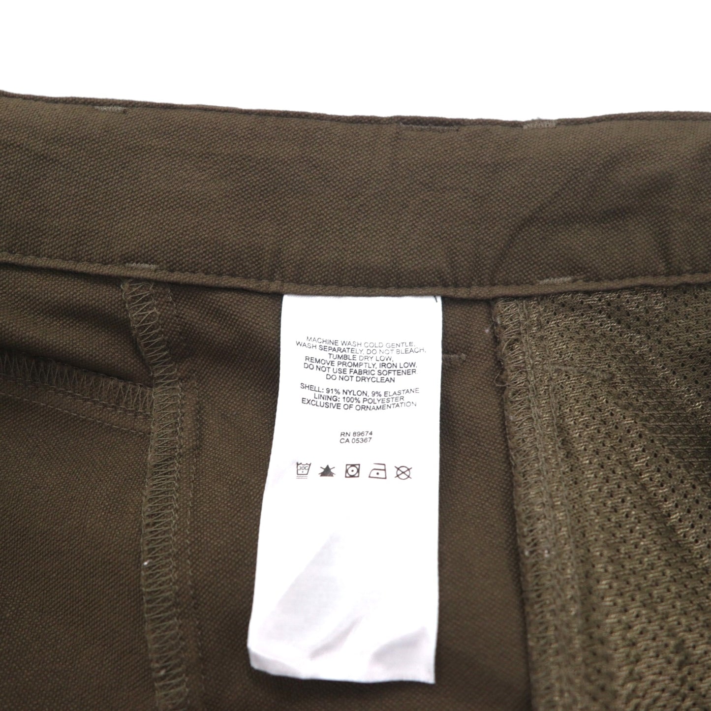 MOUNTAIN HARDWEAR チョックストンハイクパンツ アウトドア クライミングパンツ M ブラウン ナイロン ストレッチ OM0304