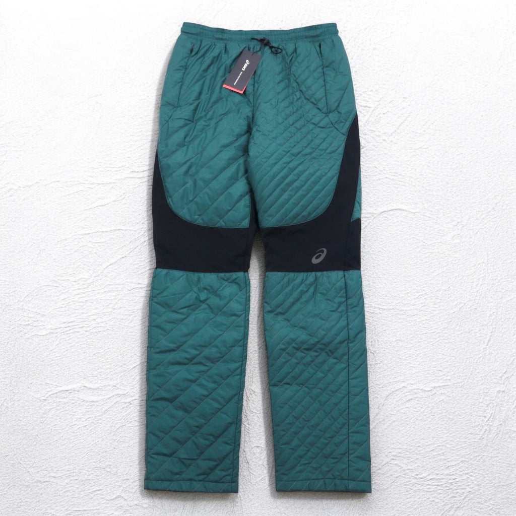 kiko kostandinov × asics quilted insulation pants M green 19AW INSULATION PANTS unused