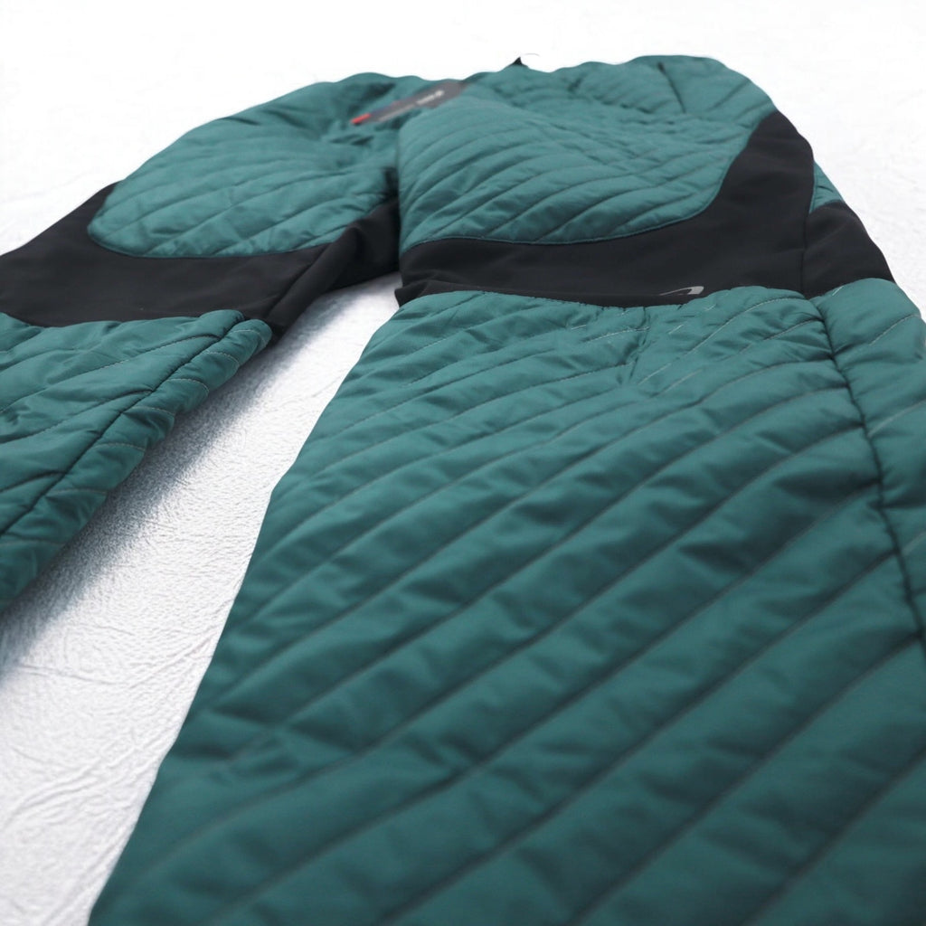 kiko kostandinov × asics quilted insulation pants M green 19AW INSULATION PANTS unused