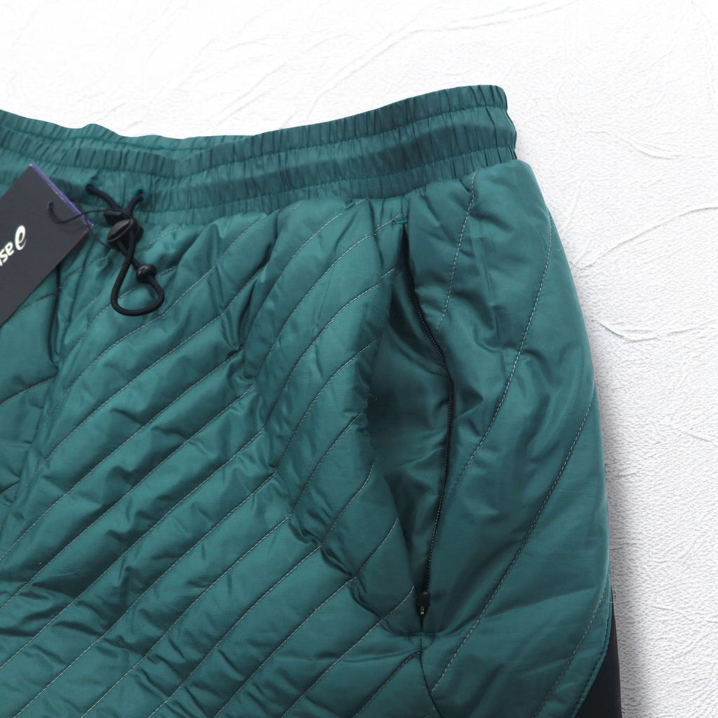kiko kostandinov × asics quilted insulation pants M green 19AW INSULATION PANTS unused