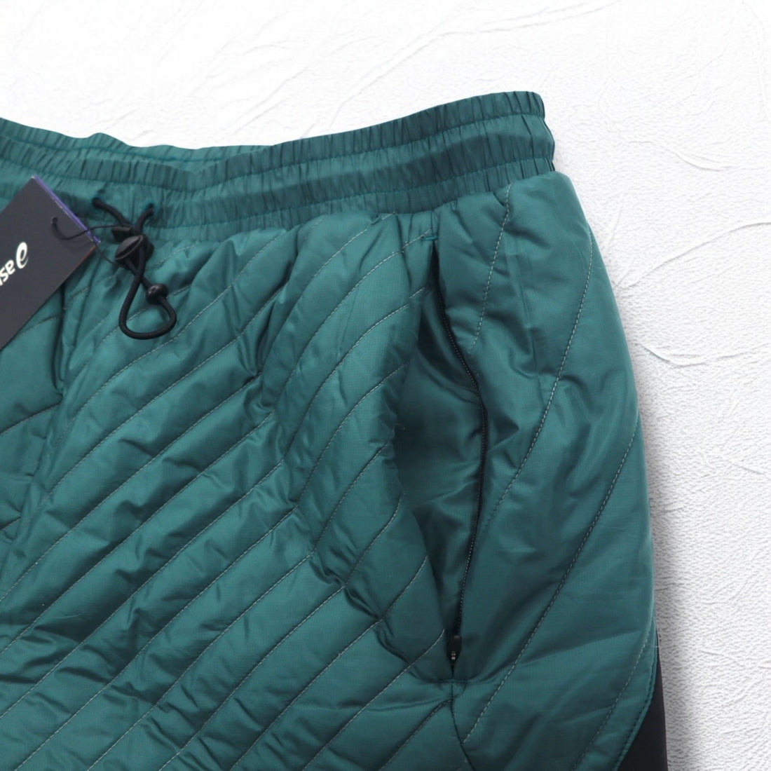 kiko kostandinov × asics quilted insulation pants M green 19AW INSULATION PANTS unused