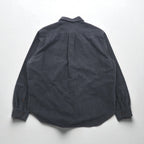 Eddie Bauer Chamois Cloth Flannel Work Shirt, Size L, Gray, Cotton, Double Pocket