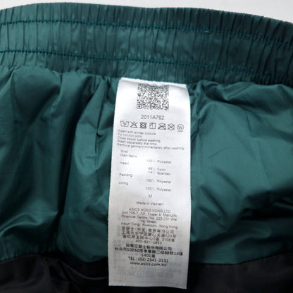kiko kostandinov × asics キルティング インサレーション パンツ M グリーン 19AW INSULATION PANTS 未使用品
