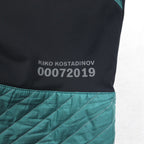 kiko kostandinov × asics quilted insulation pants M green 19AW INSULATION PANTS unused