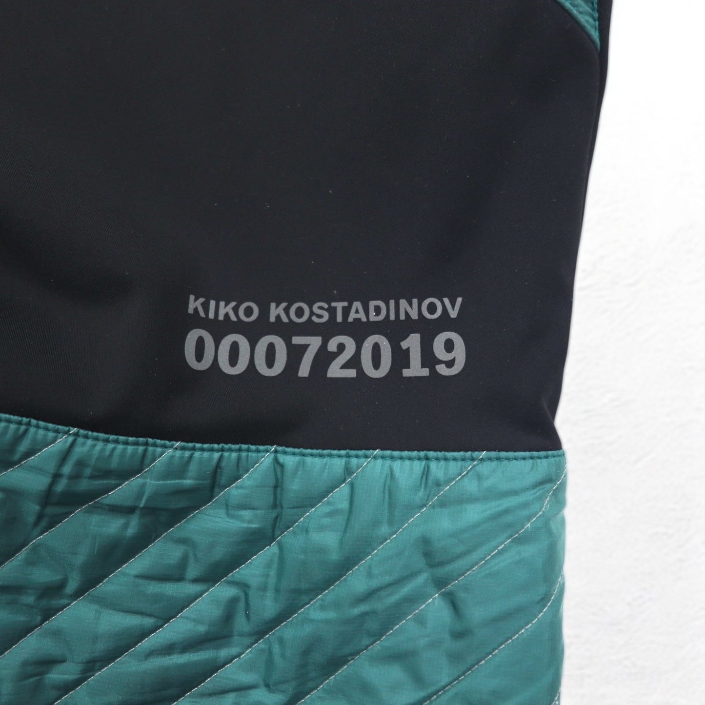 kiko kostandinov × asics キルティング インサレーション パンツ M グリーン 19AW INSULATION PANTS 未使用品