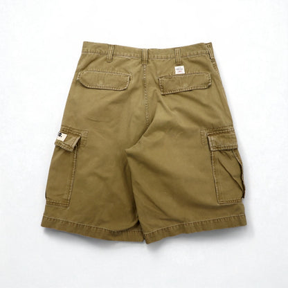 POLO JEANS COMPANY RALPH LAUREN バギー ショート カーゴパンツ ハーフパンツ L ベージュ コットン
