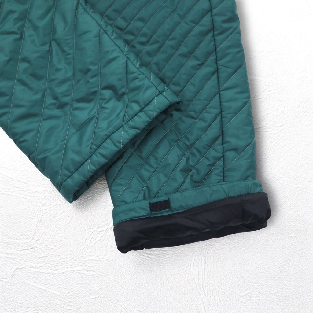 kiko kostandinov × asics quilted insulation pants M green 19AW INSULATION PANTS unused