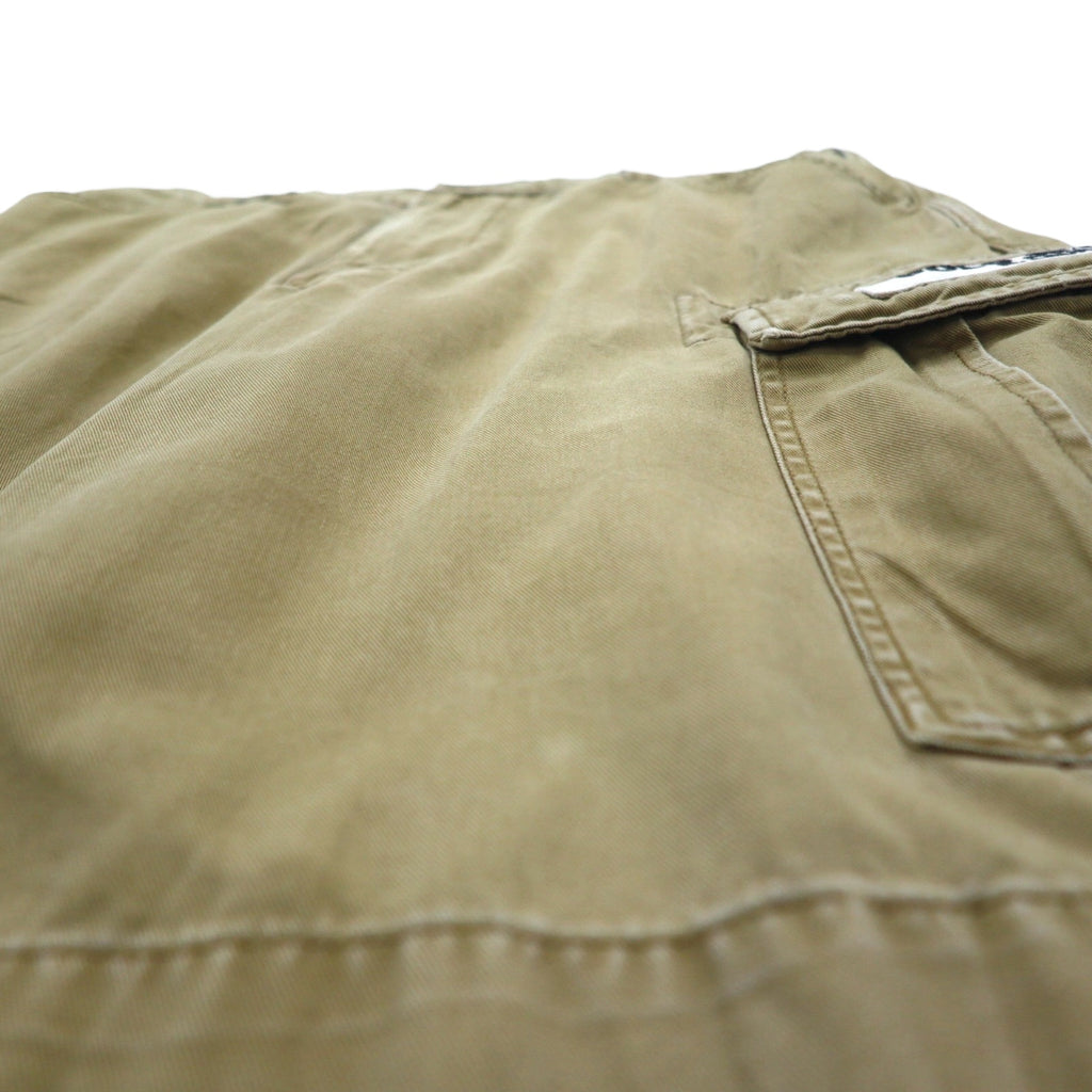POLO JEANS COMPANY RALPH LAUREN バギー ショート カーゴパンツ ハーフパンツ L ベージュ コットン