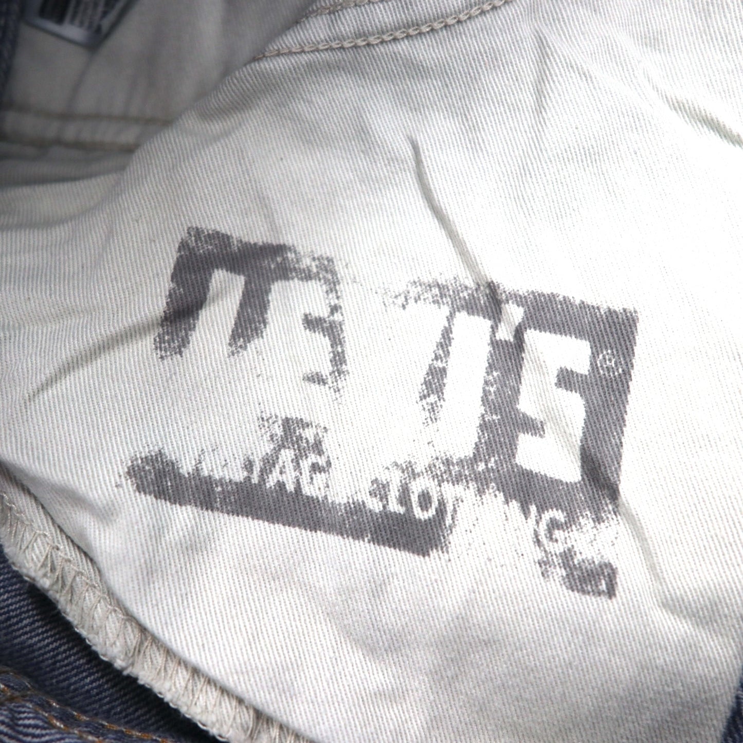 LEVI'S VINTAGE CLOTHING (LVC) 606 Orange Tab Big E Denim Jeans, Size M, Indigo, 42-Tall Talon Zip, 1969, 30605-0056