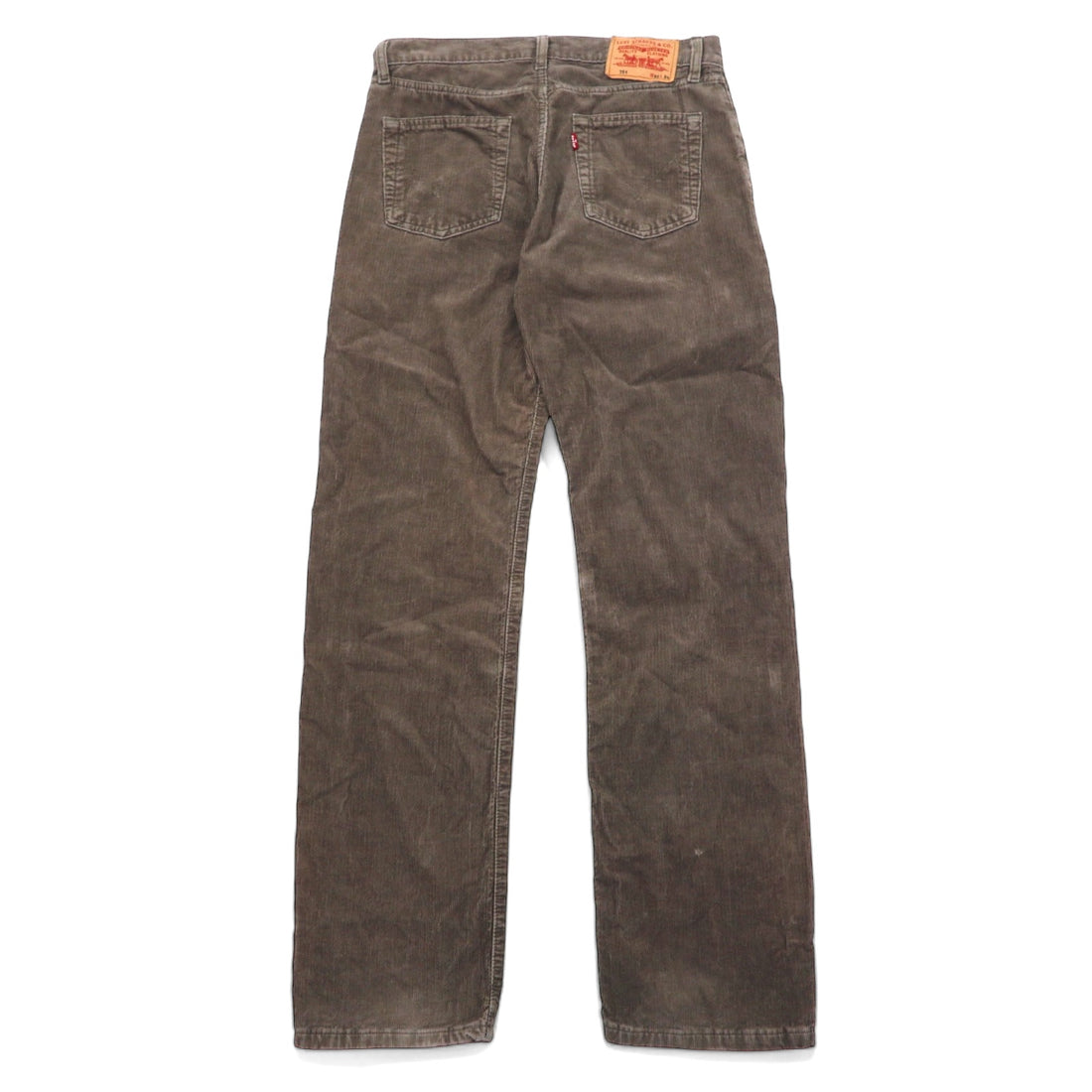 Levi's Euro Levi's 751 Corduroy Pants Size 32 Grey Cotton Zipper Fly 751-8415 Made in Türkiye