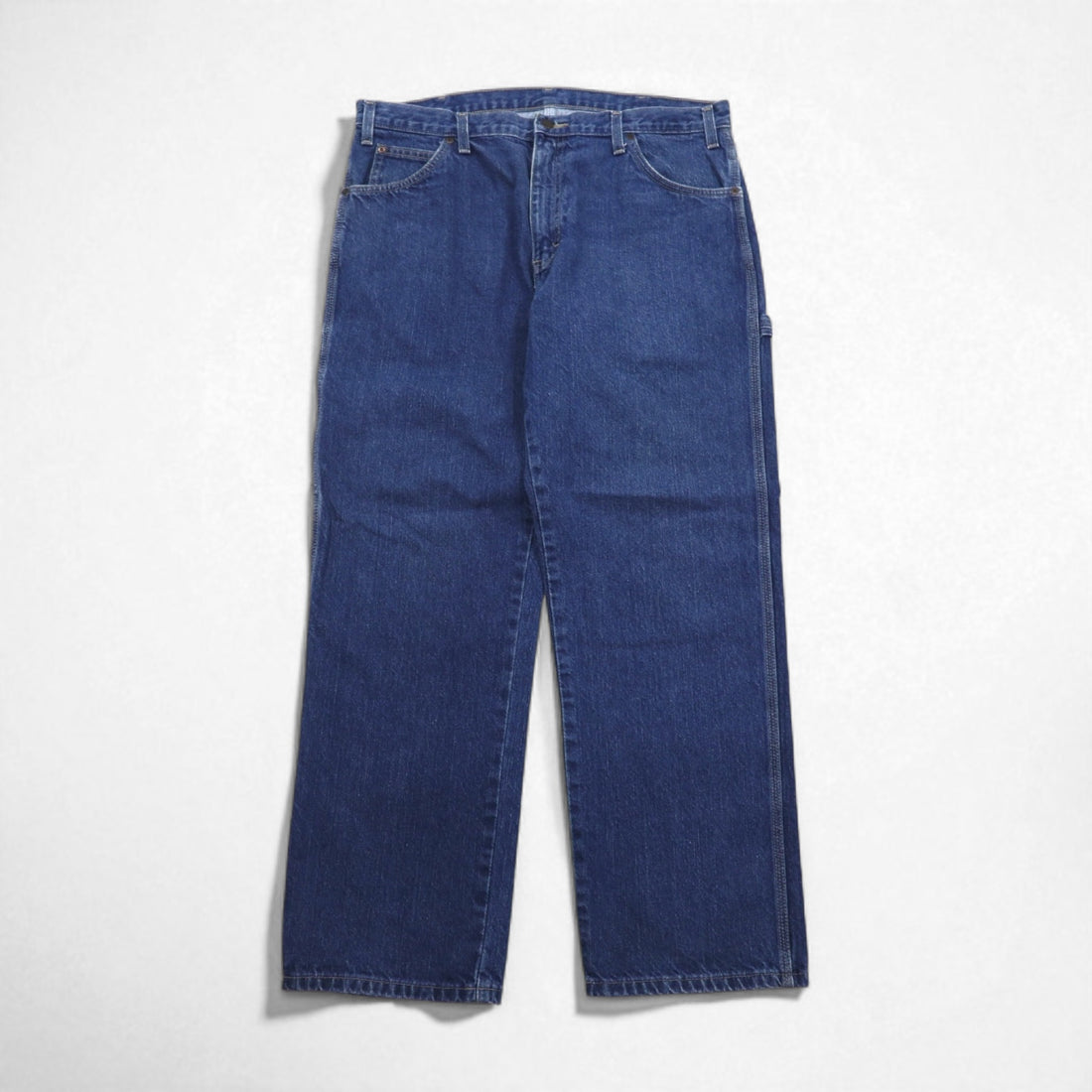 Dickies Loose Fit Painter Denim Pants, XL, Indigo, Blue, Cotton