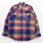 POLO RALPH LAUREN INDIAN MADRAS WESTERN SHIRT XL CHECK CLASSIC FIT