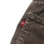 Levi's Euro Levi's 751 Corduroy Pants Size 32 Grey Cotton Zipper Fly 751-8415 Made in Türkiye