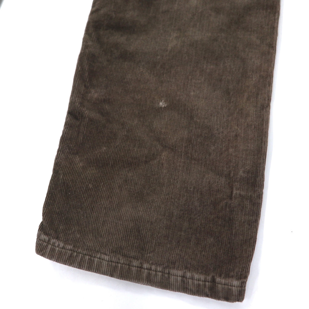 Levi's Euro Levi's 751 Corduroy Pants Size 32 Grey Cotton Zipper Fly 751-8415 Made in Türkiye