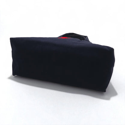 POLO RALPH LAUREN キャンバス トートバッグ ネイビー ビッグポニー 刺繡