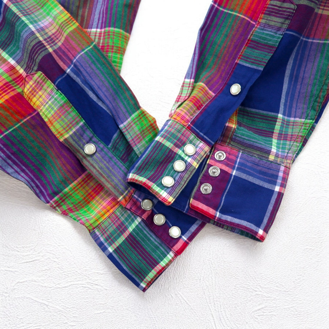 POLO RALPH LAUREN INDIAN MADRAS WESTERN SHIRT XL CHECK CLASSIC FIT