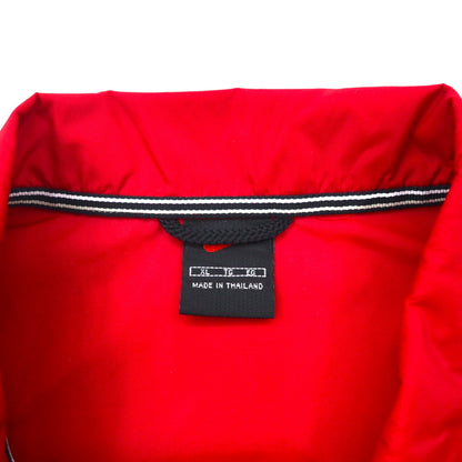 NIKE 90s Nylon Track Jacket, XL, Red, Nylon, Black Tag