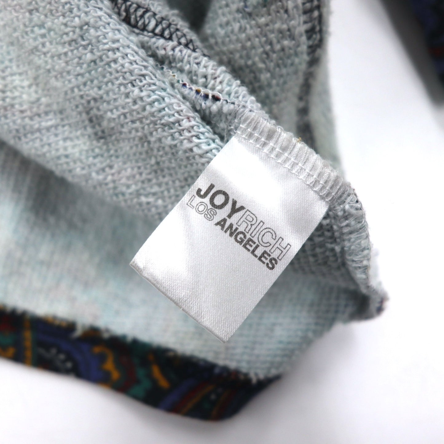 JOYRICH Paisley Sweat Cardigan Shawl Collar Jacket S Multicolor All-over Print Cotton