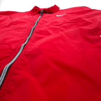 NIKE 90s Nylon Track Jacket, XL, Red, Nylon, Black Tag