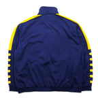 FILA 90s Track Jacket Jersey XXL Navy Polyester Logo Embroidery