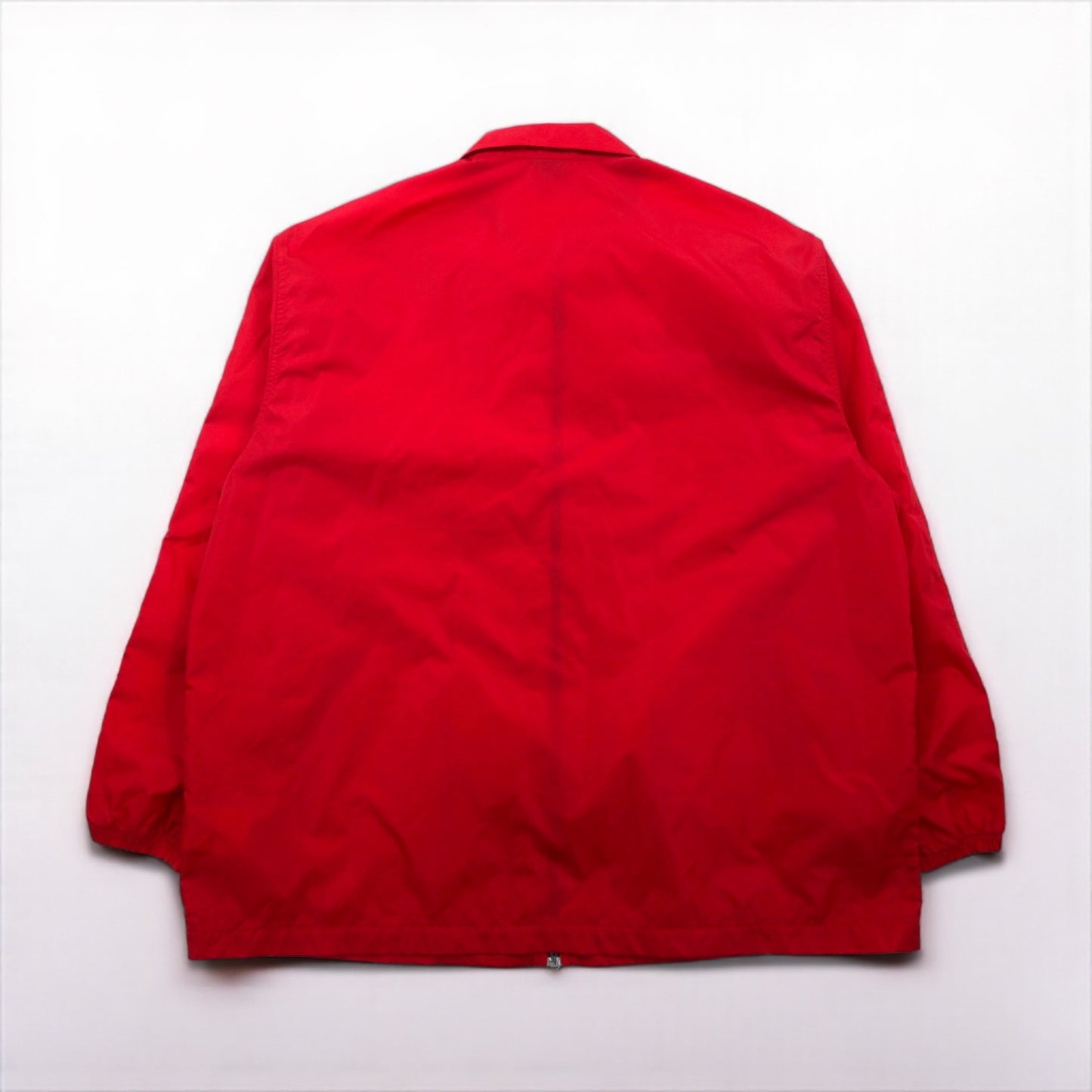 NIKE 90s Nylon Track Jacket, XL, Red, Nylon, Black Tag