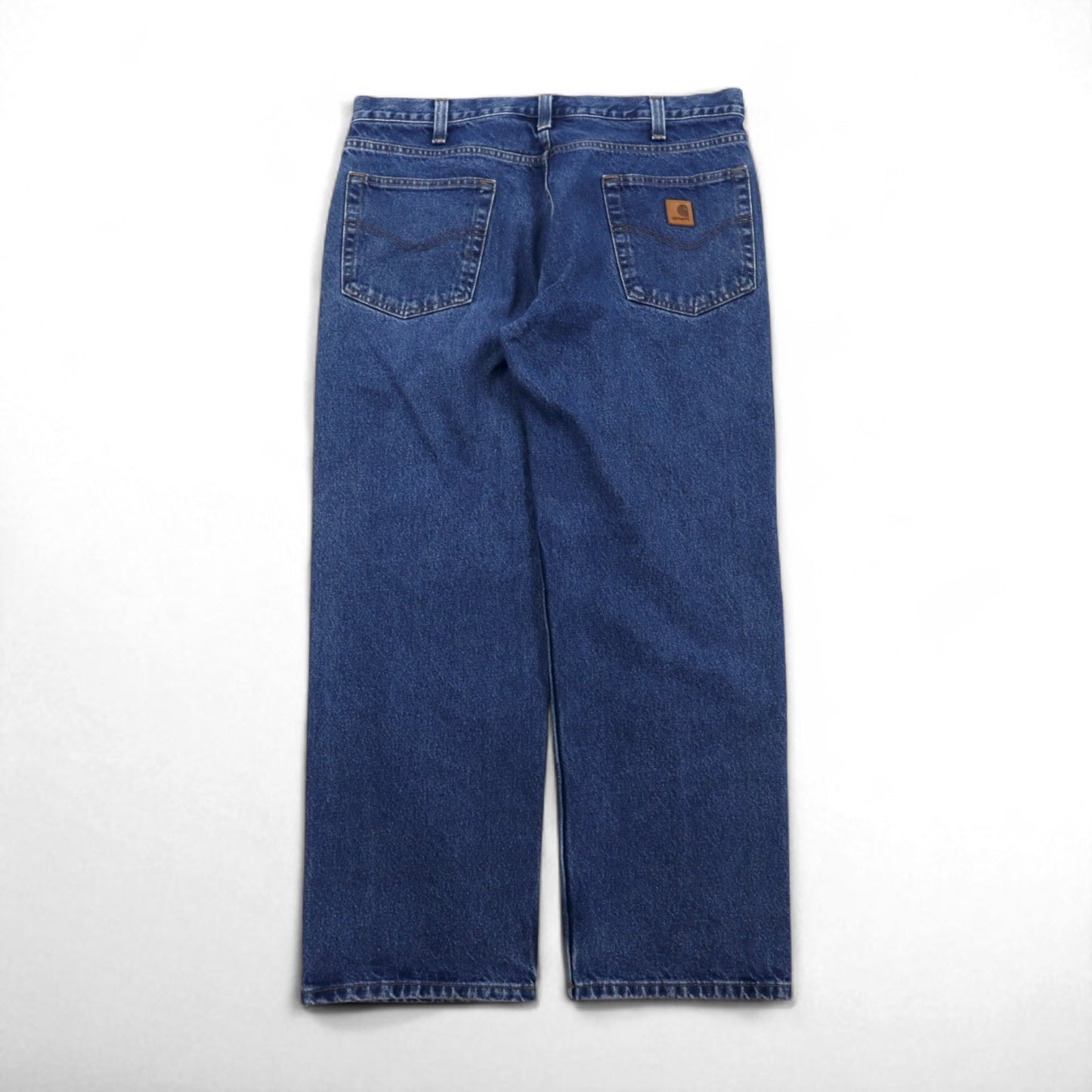 carhartt リラックスフィット Relaxed Fit デニムパンツ L インディゴ ブルー 101505 メキシコ製