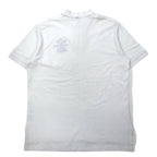 Polo by Ralph Lauren 90s Polo Shirt, XL, White, Cotton, Pique, Pony Embroidery, Made in Peru