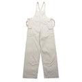 日本然リトテ-古着オンライン-unused オーバーオール M ナチュラル ホワイト コットン 日本製 UW0909-