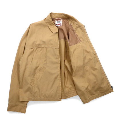 60年代 666 TOP OF THE SIX'S by McGREGOR スウィングトップ ドリズラー ハリントンジャケット M ベージュ メッシュライナー