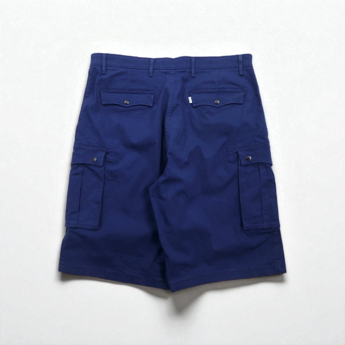 Levi's バギー ショート カーゴパンツ ハーフパンツ XL ネイビー コットン