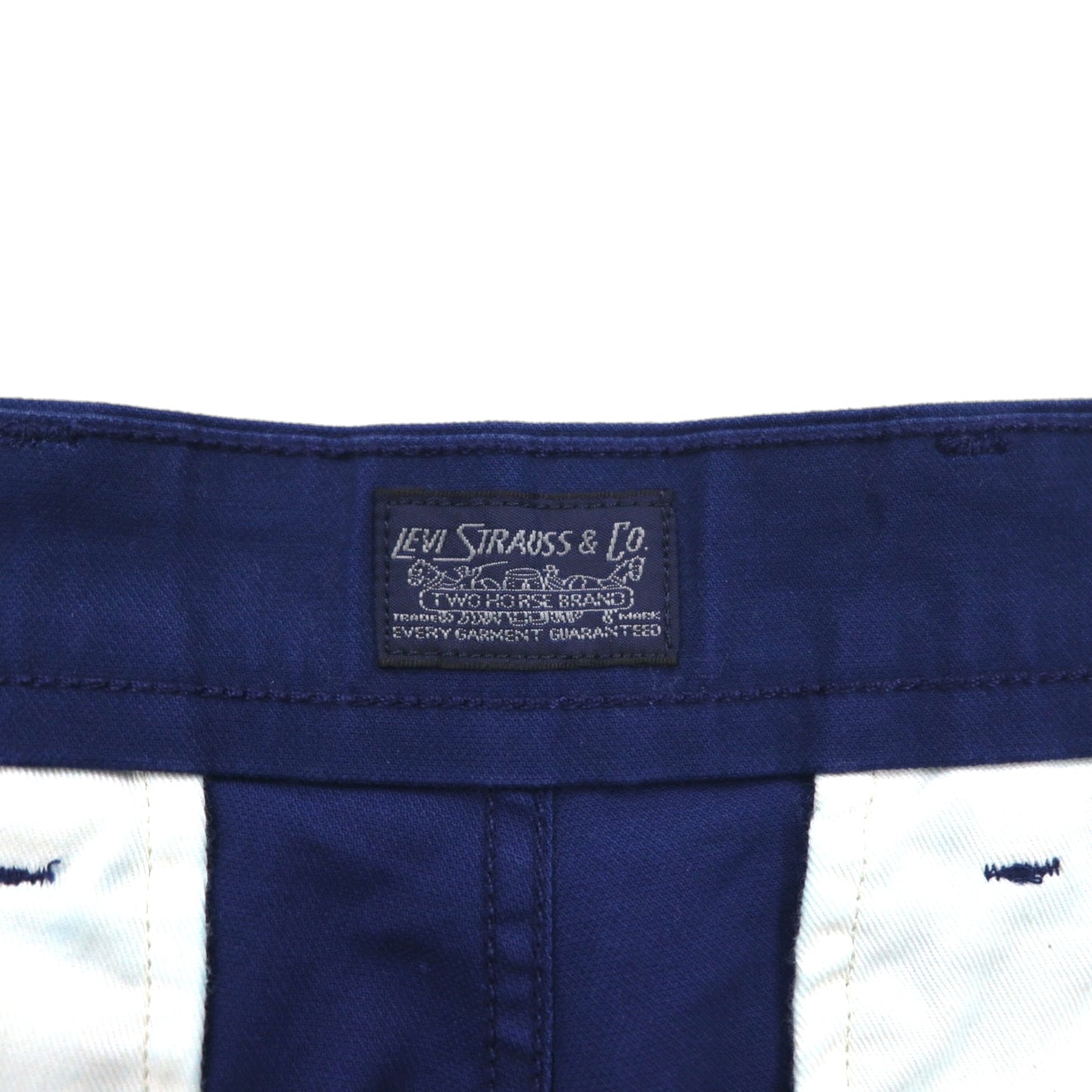 Levi's バギー ショート カーゴパンツ ハーフパンツ XL ネイビー コットン