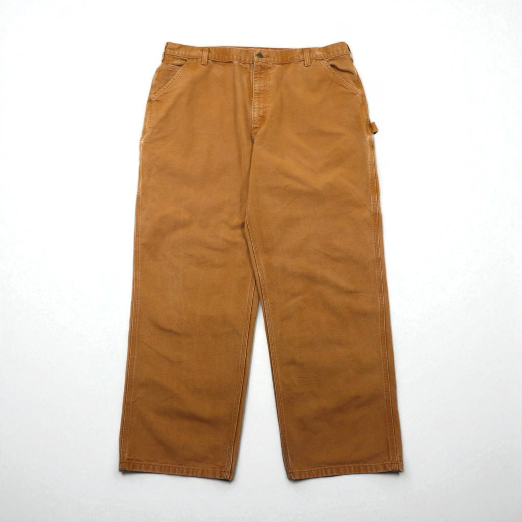Carhartt Duck Painter Work Pants, Size XL, Camel Brown Canvas