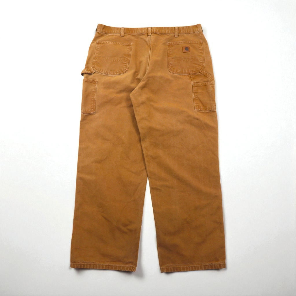 Carhartt Duck Painter Work Pants, Size XL, Camel Brown Canvas