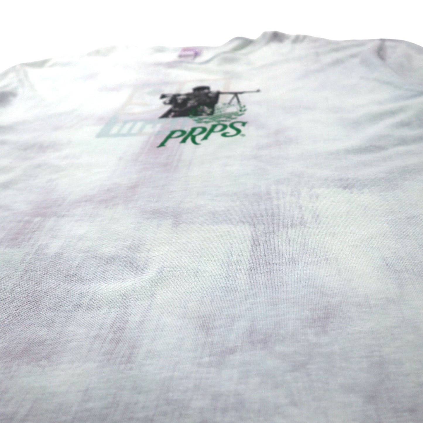 PRPS タイダイ Tシャツ XL ホワイト コットン ビッグサイズ 日本製