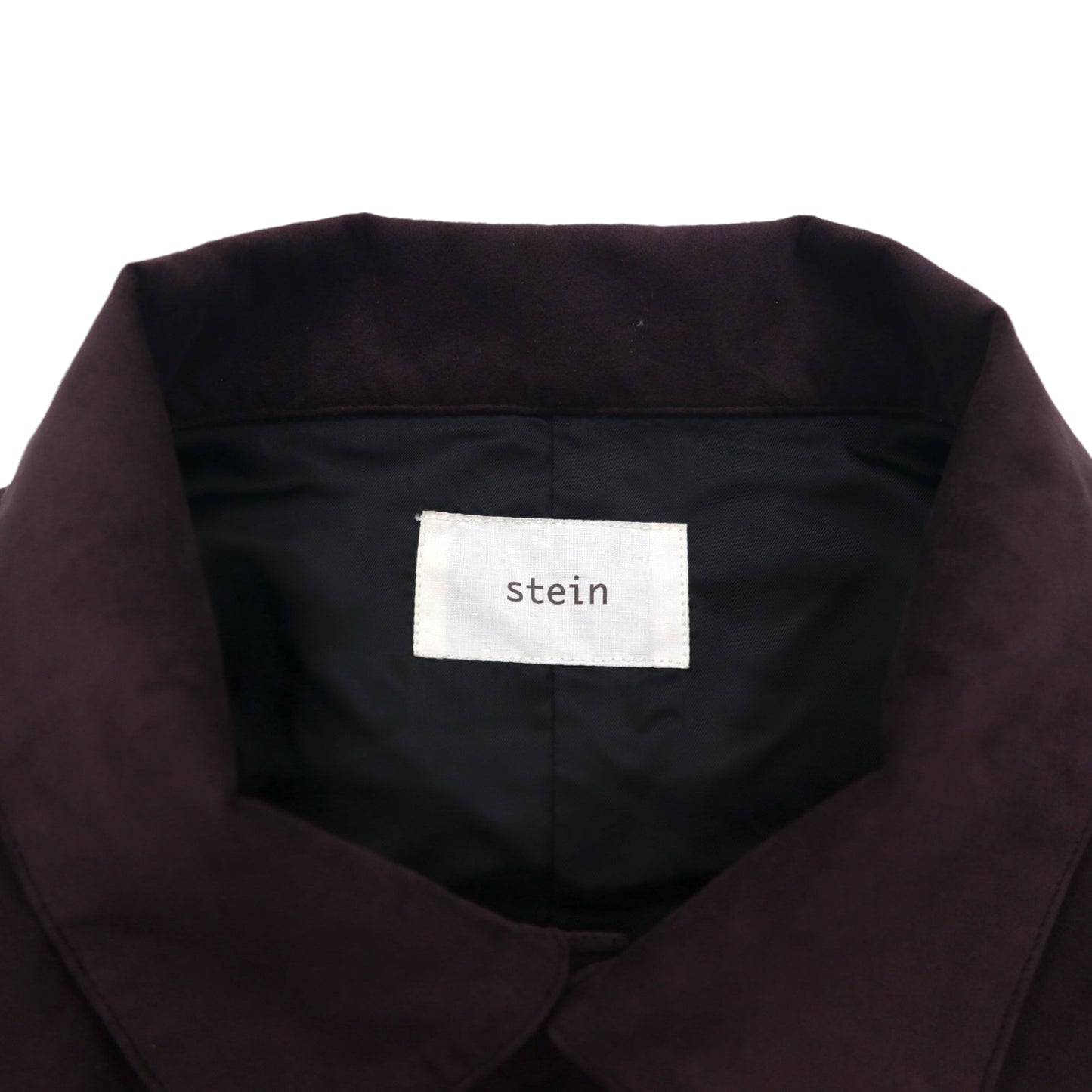 stein Fake Suede Leather Coach Jacket, Oversized M, Brown, ST-019, Made in Japan