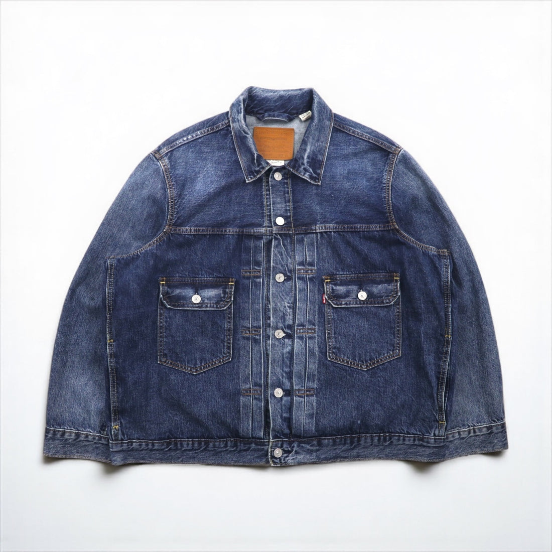 Levi's PREMIUM ビッグE 2ndタイプ デニム トラッカージャケット Gジャン XL インディゴ A7632-0013