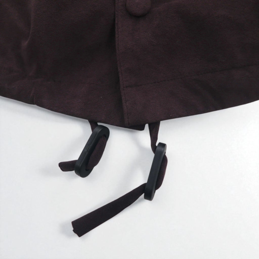 stein Fake Suede Leather Coach Jacket, Oversized M, Brown, ST-019, Made in Japan