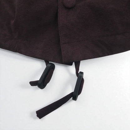 stein Fake Suede Leather Coach Jacket, Oversized M, Brown, ST-019, Made in Japan