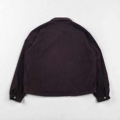 stein Fake Suede Leather Coach Jacket, Oversized M, Brown, ST-019, Made in Japan