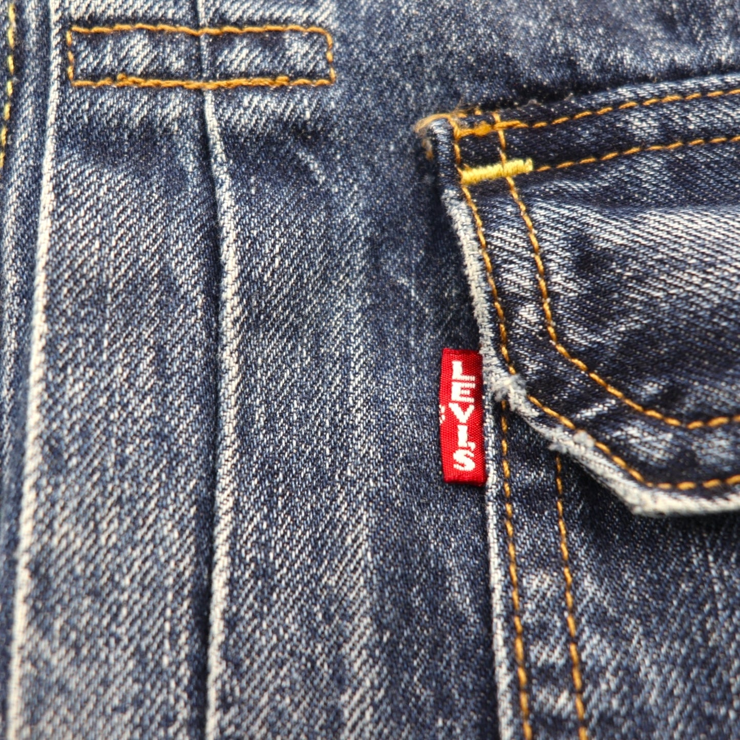 Levi's Premium Big E 2nd Type Denim Trucker Jacket, Size XL, Indigo, A7632-0013