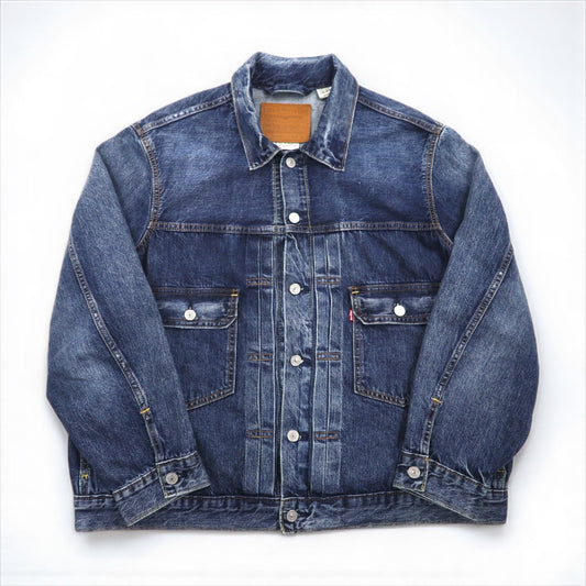 Levi's PREMIUM ビッグE 2ndタイプ デニム トラッカージャケット Gジャン XL インディゴ A7632-0013