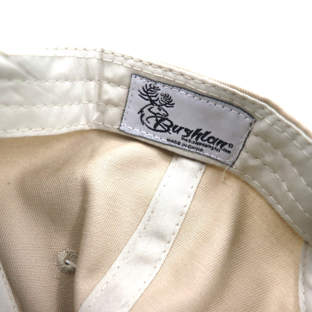 Bushlan リアルツリー カモフラ柄 ベースボールキャップ FREE ベージュ グリーン 未使用品