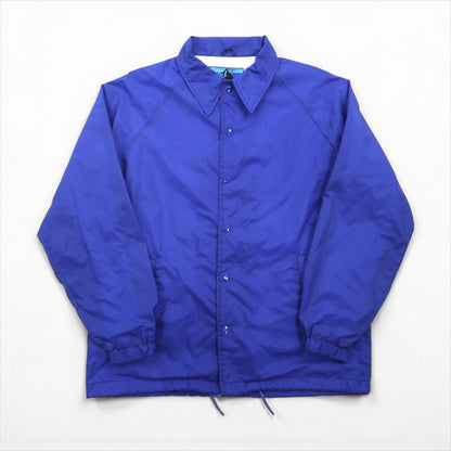 90s Vintage Sport Jacket 90年代 コーチジャケット S ブルー ナイロン Black Canyon