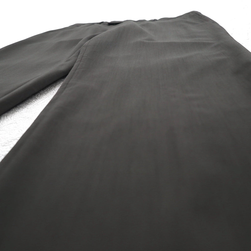 HUGO BOSS イタリア製 SUPER 120's ワイド スラックスパンツ スーツ XL グレー BIO TECH バイオテック GUABELLO